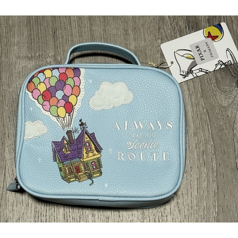 Disney Pixar x Primark “UP” Travel Case – Always Take the Scenic Route – NWT